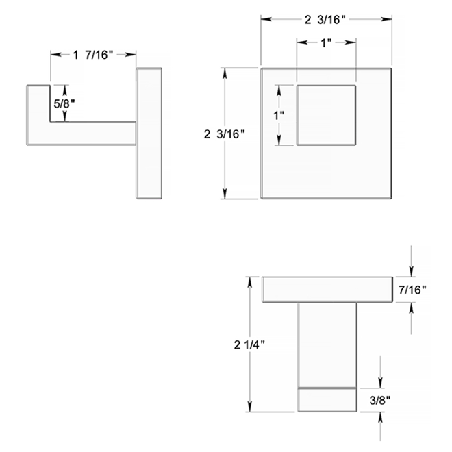 Deltana MM2009 Robe Hook