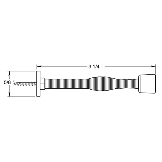 Deltana SDS3 Door Bumper