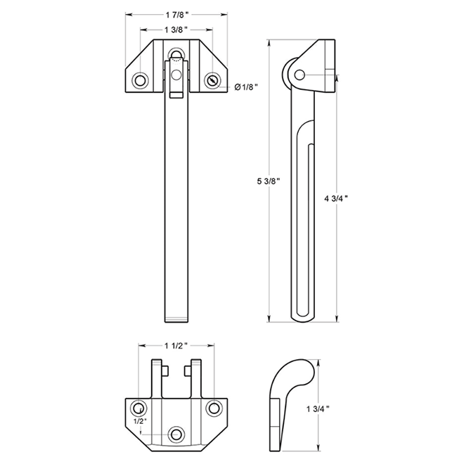 Deltana DGSB675 Door Guard