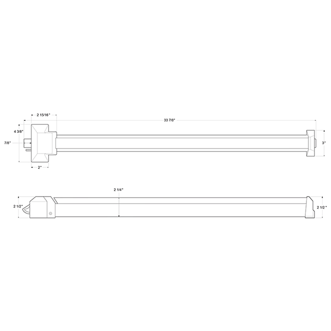 Deltana [PDR36] Door Exit Device