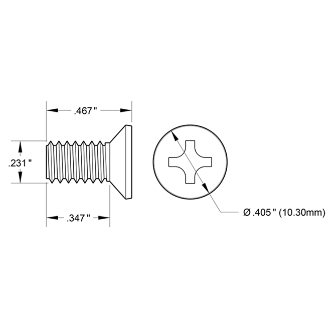 Deltana SCMB1205 Machine Screw