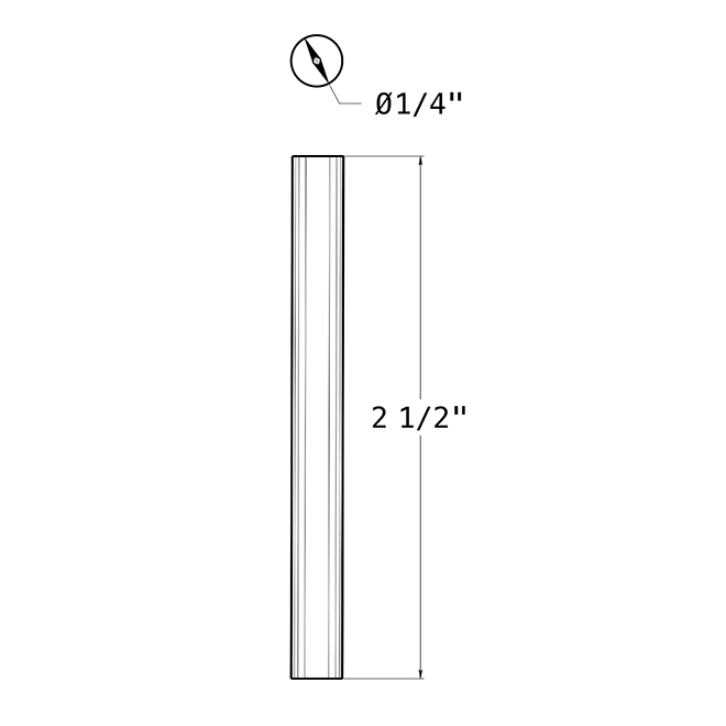 Deltana HPR30 Hinge Pin