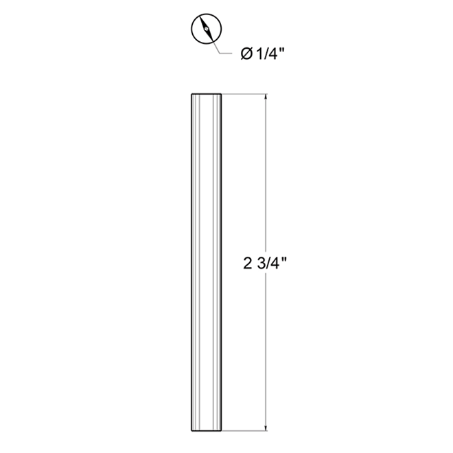 Deltana HPR40 Hinge Pin