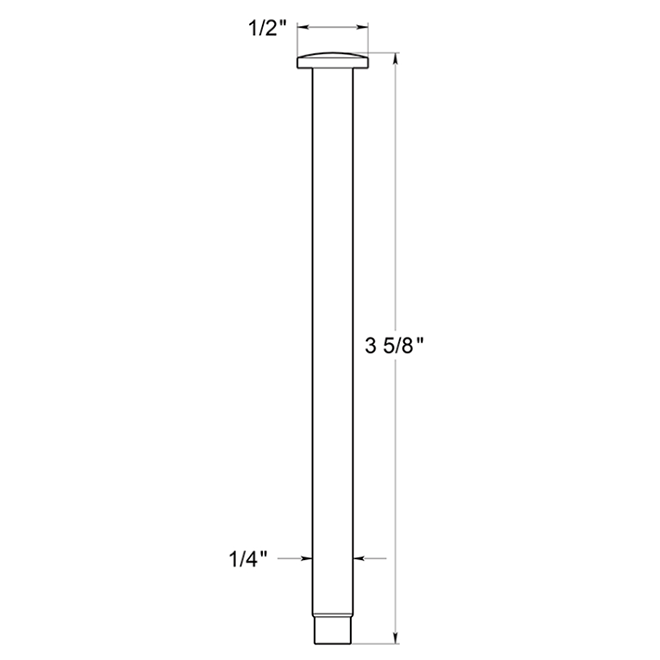 Deltana PIN-ST35 Hinge Pin