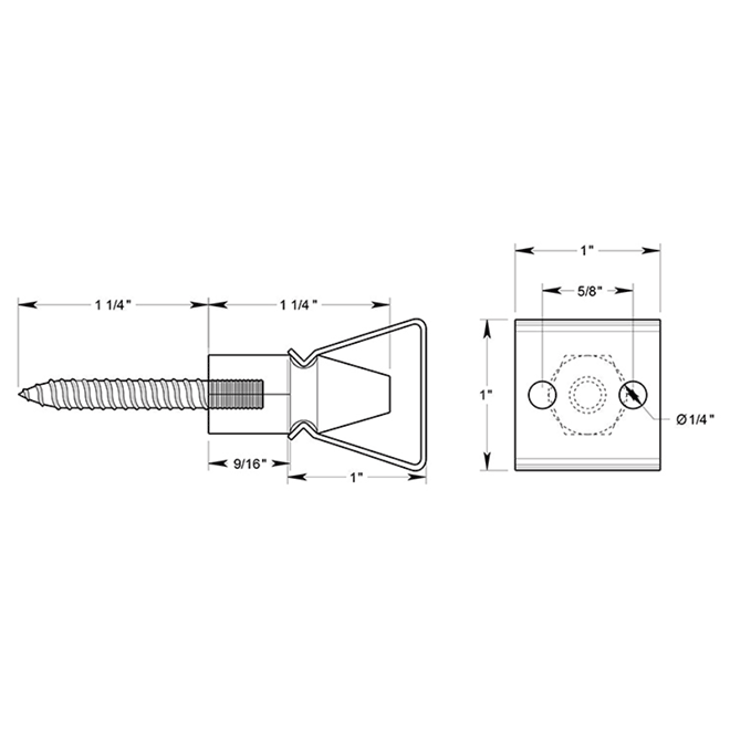 Deltana SDH101 Shutter Catch