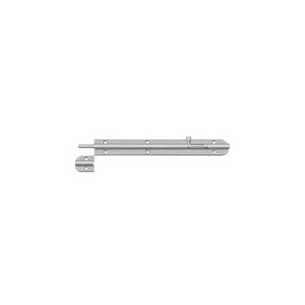 Deltana [10BB32D] Stainless Steel Door Barrel Bolt - Traditional - Brushed Finish - 10&quot; L