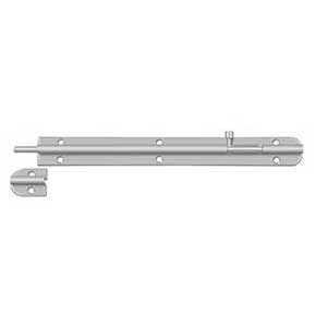 Deltana [12BB32D] Stainless Steel Door Barrel Bolt - Traditional - Brushed Finish - 12" L