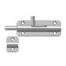 Deltana [SB35U32D] Stainless Steel Door Barrel Bolt - Spring - Brushed Finish - 3 1/2&quot; L