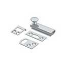 Deltana [2SBCS26] Solid Brass Door Concealed Screw Bolt - Surface - Polished Chrome Finish - 2&quot; L