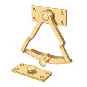 Deltana [DDQ56CR003] Solid Brass Dutch Door Quadrant - Polished Brass (PVD) Finish