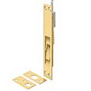 Deltana [18EFBCR003] Solid Brass Door Extension Flush Bolt - Polished Brass (PVD) Finish - 18&quot; L