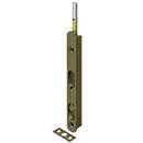 Deltana [18EFBZ5] Die Cast Zinc Door Extension Flush Bolt - Antique Brass Finish - 18&quot; L