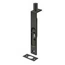 Deltana [6FBS10B] Solid Brass Door Flush Bolt - Oil Rubbed Bronze Finish - 6&quot; L