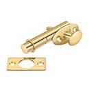 Deltana [MB175CR003] Solid Brass Door Mortise Bolt - Privacy - Polished Brass (PVD) Finish - 1 3/4&quot; Backset