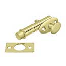 Deltana [MB175U3] Solid Brass Door Mortise Bolt - Privacy - Polished Brass Finish - 1 3/4&quot; Backset