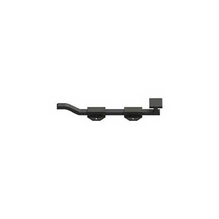 Deltana [FPGM1010B] Solid Brass Door Slide Bolt - Offset - Modern - Oil Rubbed Bronze Finish - 10" L