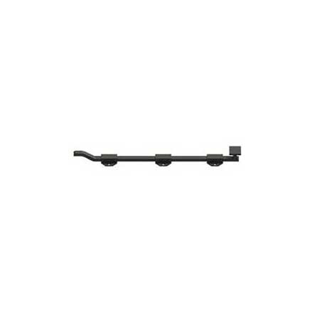 Deltana [FPGM1810B] Solid Brass Door Slide Bolt - Offset - Modern - Oil Rubbed Bronze Finish - 18&quot; L