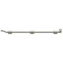 Deltana [FPGM2615] Solid Brass Door Slide Bolt - Offset - Modern - Brushed Nickel Finish - 26" L