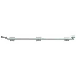 Deltana [FPGM2626] Solid Brass Door Slide Bolt - Offset - Modern - Polished Chrome Finish - 26" L