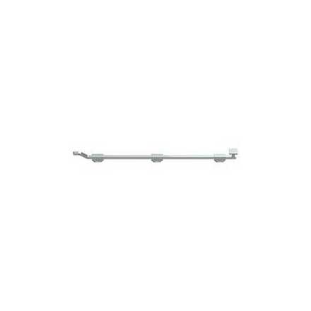 Deltana [FPGM2626] Solid Brass Door Slide Bolt - Offset - Modern - Polished Chrome Finish - 26&quot; L
