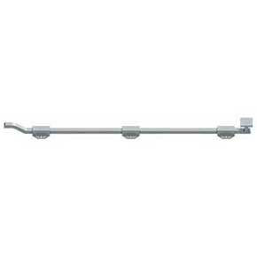 Deltana [FPGM2626D] Solid Brass Door Slide Bolt - Offset - Modern - Brushed Chrome Finish - 26" L
