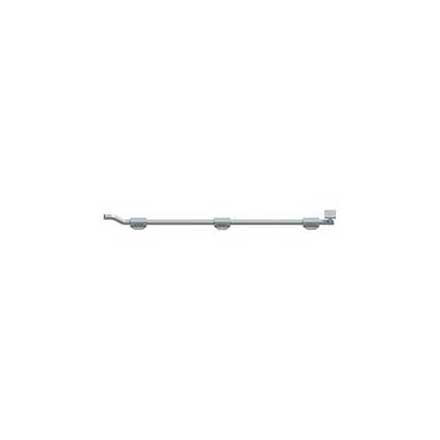 Deltana [FPGM2626D] Solid Brass Door Slide Bolt - Offset - Modern - Brushed Chrome Finish - 26" L