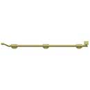 Deltana [FPGM263] Solid Brass Door Slide Bolt - Offset - Modern - Polished Brass Finish - 26" L