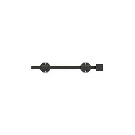 Deltana [12SBM10B] Solid Brass Door Slide Bolt - Surface - Modern - Oil Rubbed Bronze Finish - 12&quot; L