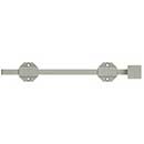 Deltana [12SBM15] Solid Brass Door Slide Bolt - Surface - Modern - Brushed Nickel Finish - 12&quot; L