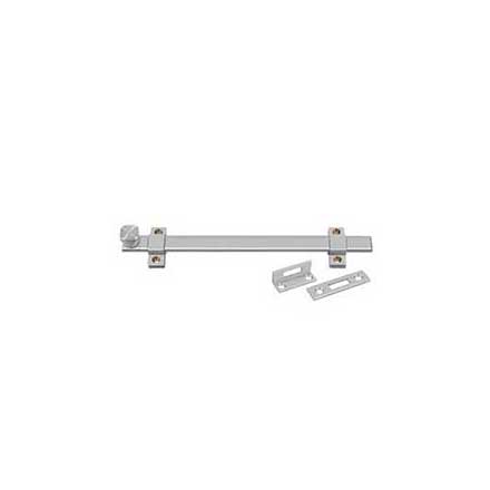 Deltana [12SSB32D] Stainless Steel Door Slide Bolt - Surface - Heavy Duty - Brushed Finish - 12&quot; L