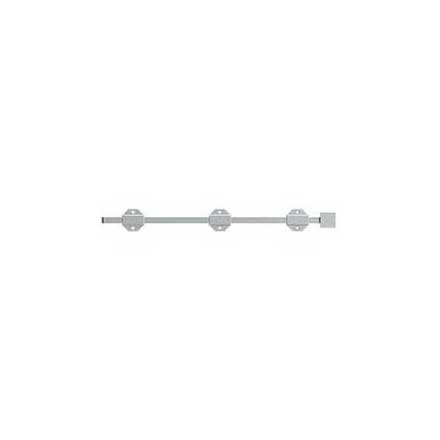 Deltana [18SBM26] Solid Brass Door Slide Bolt - Surface - Modern - Polished Chrome Finish - 18&quot; L