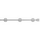 Deltana [18SBM26] Solid Brass Door Slide Bolt - Surface - Modern - Polished Chrome Finish - 18&quot; L