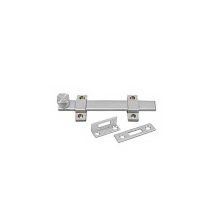 Deltana [6SSB32D] Stainless Steel Door Slide Bolt - Surface - Heavy Duty - Brushed Finish - 6&quot; L