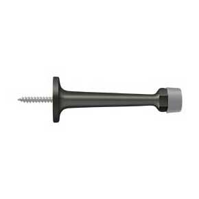 Deltana [BDS30U10B] Solid Brass Door Baseboard Bumper - Traditional - Oil Rubbed Bronze Finish - 3 1/4" L