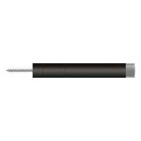 Deltana [BDS450U10B] Solid Brass Door Baseboard Bumper - Extendable - Oil Rubbed Bronze Finish - 4 1/2" L