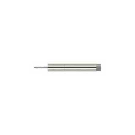 Deltana [BDS450U14] Solid Brass Door Baseboard Bumper - Extendable - Polished Nickel Finish - 4 1/2" L