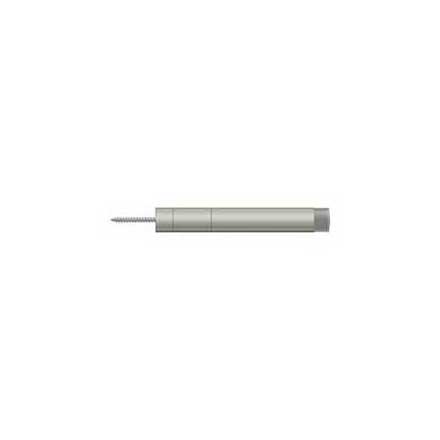 Deltana [BDS450U15] Solid Brass Door Baseboard Bumper - Extendable - Brushed Nickel Finish - 4 1/2" L