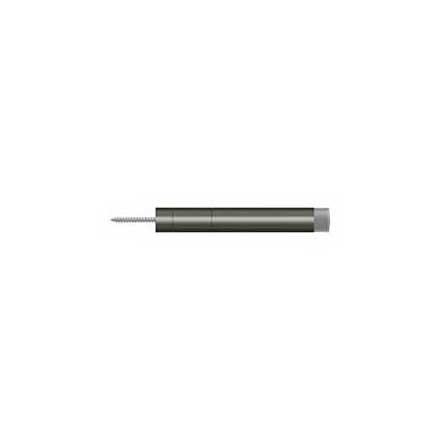 Deltana [BDS450U15A] Solid Brass Door Baseboard Bumper - Extendable - Antique Nickel Finish - 4 1/2&quot; L