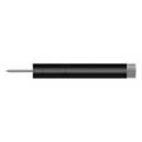 Deltana [BDS450U19] Solid Brass Door Baseboard Bumper - Extendable - Paint Black Finish - 4 1/2&quot; L