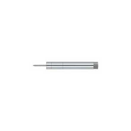 Deltana [BDS450U26] Solid Brass Door Baseboard Bumper - Extendable - Polished Chrome Finish - 4 1/2&quot; L