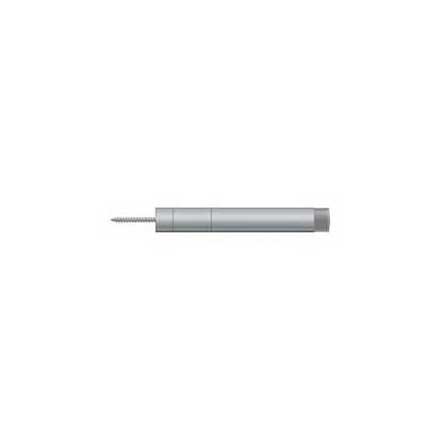 Deltana [BDS450U26D] Solid Brass Door Baseboard Bumper - Extendable - Brushed Chrome Finish - 4 1/2&quot; L
