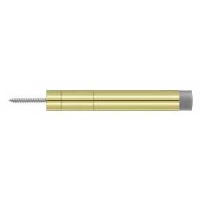 Deltana [BDS450U3] Solid Brass Door Baseboard Bumper - Extendable - Polished Brass Finish - 4 1/2" L