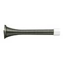 Deltana [SDS375U15A] Steel Door Baseboard Bumper - Heavy Duty Spring - Antique Nickel Finish - 3 3/4&quot; L