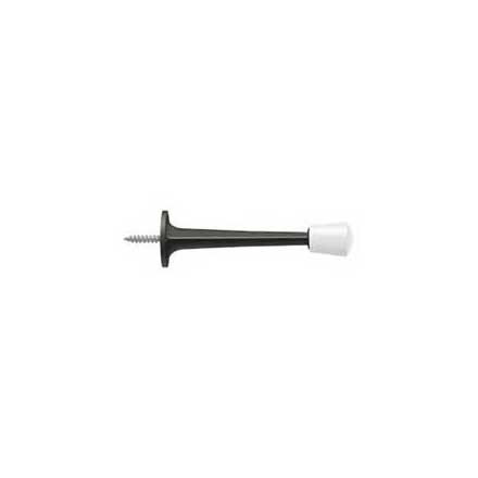 Deltana [ZBDS30U10B] Die Cast Zinc Door Baseboard Bumper - Traditional - Oil Rubbed Bronze Finish - 3 5/8&quot; L
