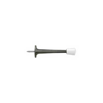 Deltana [ZBDS30U15A] Die Cast Zinc Door Baseboard Bumper - Traditional - Antique Nickel Finish - 3 5/8&quot; L