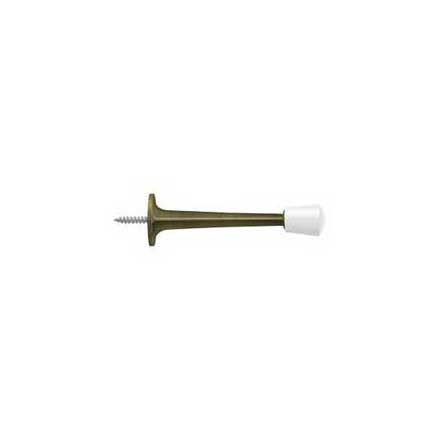 Deltana [ZBDS30U5] Die Cast Zinc Door Baseboard Bumper - Traditional - Antique Brass Finish - 3 5/8&quot; L