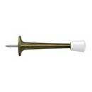 Deltana [ZBDS30U5] Die Cast Zinc Door Baseboard Bumper - Traditional - Antique Brass Finish - 3 5/8&quot; L