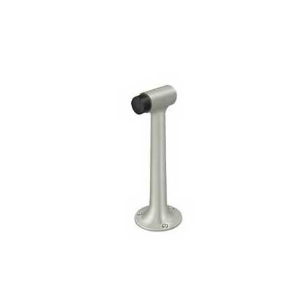 Deltana [DSF800U15] Solid Brass Door Floor Bumper - Heavy Duty - Brushed Nickel Finish - 8" L