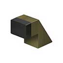 Deltana [FDB125U5] Solid Brass Door Universal Floor Bumper - Contemporary - Antique Brass Finish - 1 1/4" L