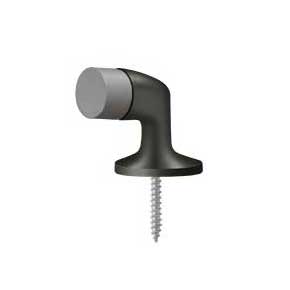 Deltana [FDB138U10B] Solid Brass Door Floor Bumper - Oil Rubbed Bronze Finish - 1 3/8" L